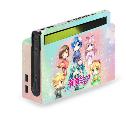 Hatsune Miku Graphics Characters Vinyl Sticker Skin Decal Cover for Nintendo Switch OLED