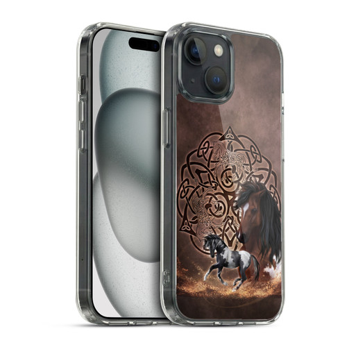 Brigid Ashwood Celtic Wisdom Horse Soft Gel Case for Apple iPhone 15