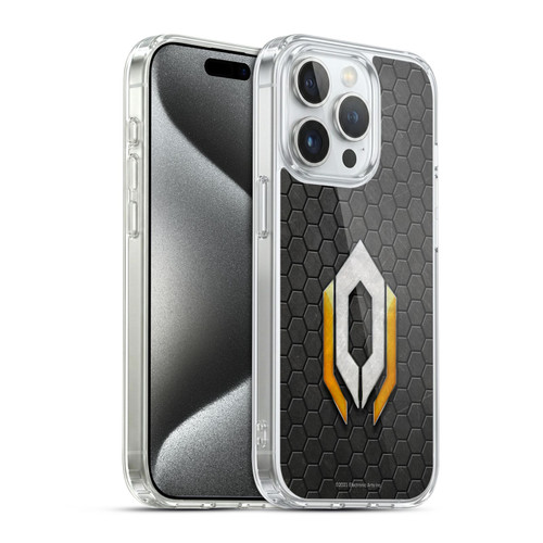 EA Bioware Mass Effect Graphics Cerberus Logo Soft Gel Case for Apple iPhone 15 Pro & MagSafe