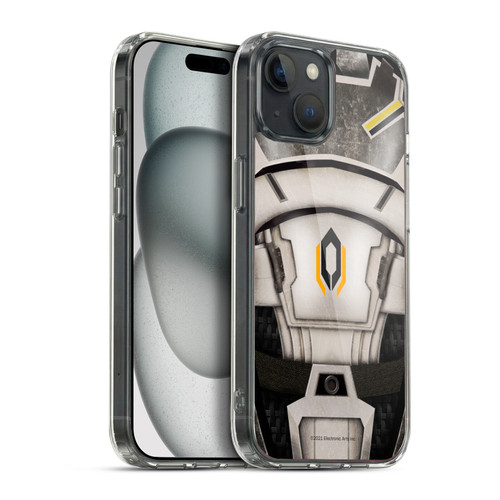 EA Bioware Mass Effect Armor Collection Cerberus Soft Gel Case for Apple iPhone 15 Plus & MagSafe