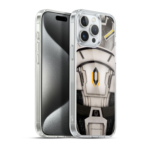 EA Bioware Mass Effect Armor Collection Cerberus Soft Gel Case for Apple iPhone 15 Pro Max & MagSafe