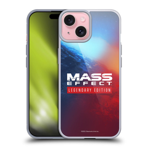 EA Bioware Mass Effect Legendary Graphics Logo Key Art Soft Gel Case for Apple iPhone 15