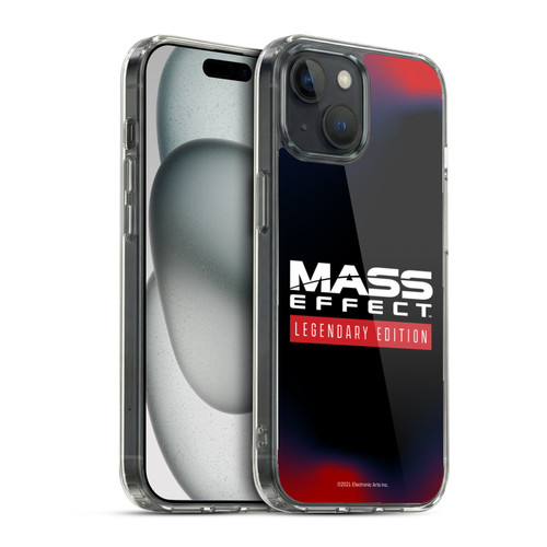 EA Bioware Mass Effect Legendary Graphics Logo Soft Gel Case for Apple iPhone 15