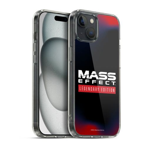EA Bioware Mass Effect Legendary Graphics Logo Soft Gel Case for Apple iPhone 15 Plus