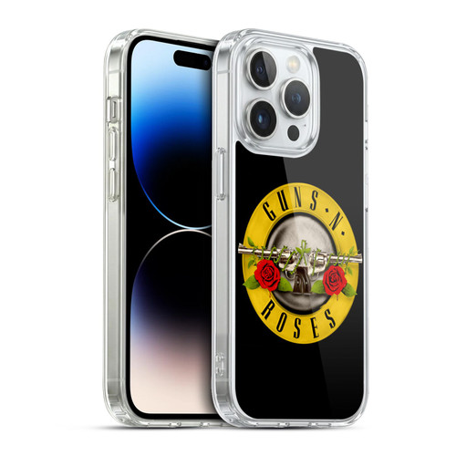 Guns N' Roses Key Art Bullet Logo Soft Gel Case for Apple iPhone 13 Pro & MagSafe