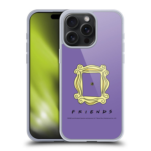 Friends TV Show Iconic Peephole Frame Soft Gel Case for Apple iPhone 15 Pro Max