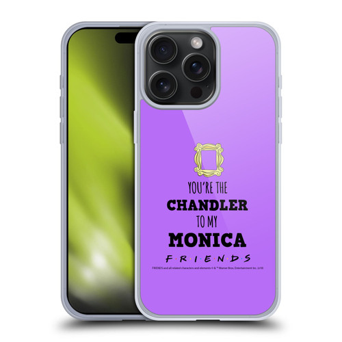 Friends TV Show Quotes BFF Soft Gel Case for Apple iPhone 15 Pro Max
