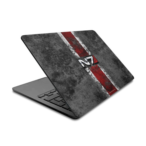 EA Bioware Mass Effect Graphics N7 Logo Distressed Vinyl Sticker Skin Decal Cover for Apple MacBook Air 13.6" A2681 (2022)