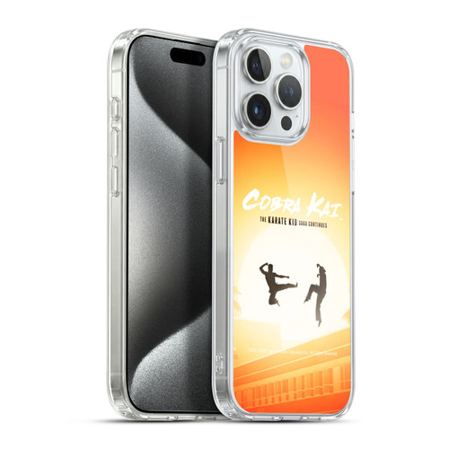 Cobra Kai Graphics Karate Kid Saga Soft Gel Case for Apple iPhone 15 Pro Max & MagSafe