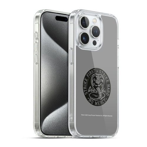 Cobra Kai Graphics Strike Logo 2 Soft Gel Case for Apple iPhone 15 Pro & MagSafe