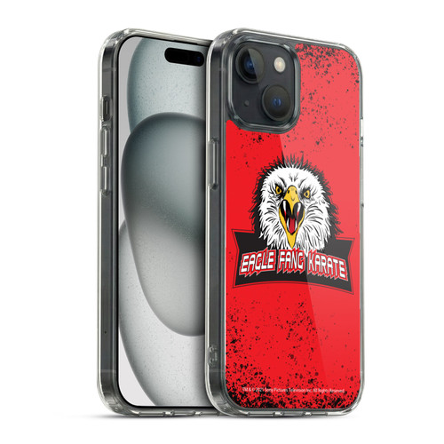 Cobra Kai Key Art Eagle Fang Logo Soft Gel Case for Apple iPhone 15 & MagSafe