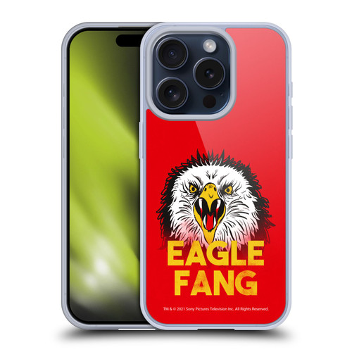 Cobra Kai Season 4 Key Art Team Eagle Fang Soft Gel Case for Apple iPhone 15 Pro