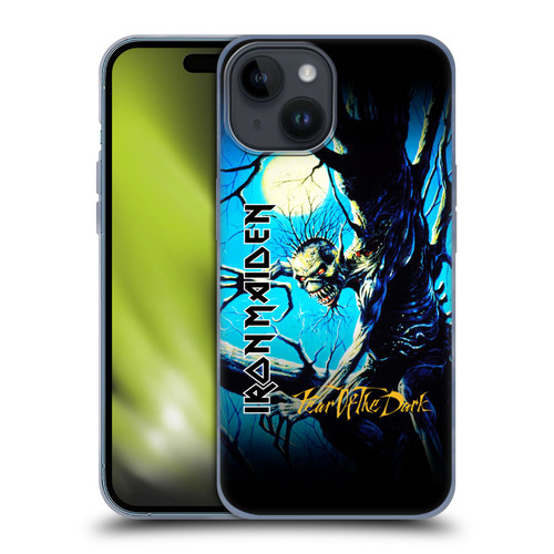 Iron Maiden Album Covers FOTD Soft Gel Case for Apple iPhone 15