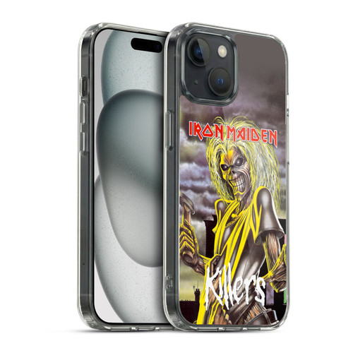 Iron Maiden Album Covers Killers Soft Gel Case for Apple iPhone 15 & MagSafe