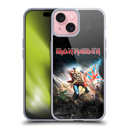 Iron Maiden Art Trooper 2016 Soft Gel Case for Apple iPhone 15 & MagSafe
