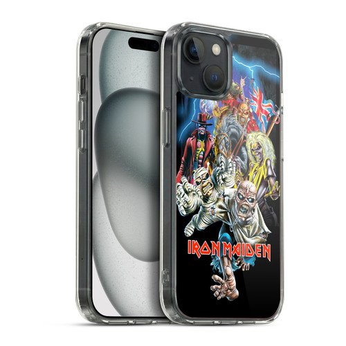 Iron Maiden Art Best Of Beast Soft Gel Case for Apple iPhone 15 Plus & MagSafe