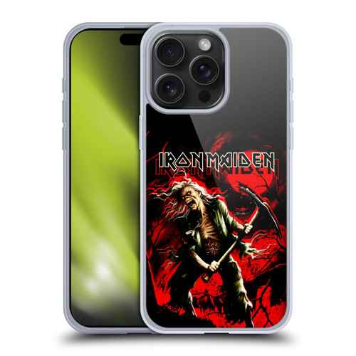 Iron Maiden Art Benjamin Breeg Soft Gel Case for Apple iPhone 15 Pro Max & MagSafe