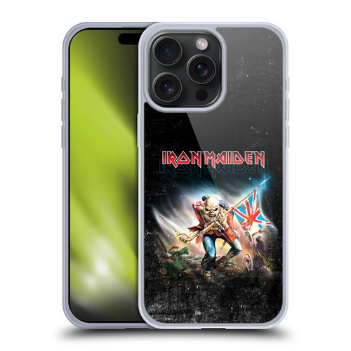 Iron Maiden Art Trooper 2016 Soft Gel Case for Apple iPhone 15 Pro Max & MagSafe