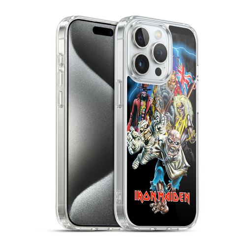 Iron Maiden Art Best Of Beast Soft Gel Case for Apple iPhone 15 Pro & MagSafe