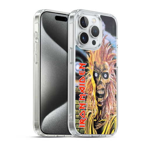 Iron Maiden Art First Soft Gel Case for Apple iPhone 15 Pro & MagSafe