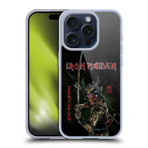 Iron Maiden Senjutsu Album Cover Soft Gel Case for Apple iPhone 15 Pro