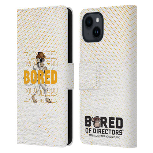 Bored of Directors Key Art Bored Leather Book Wallet Case Cover For Apple iPhone 15