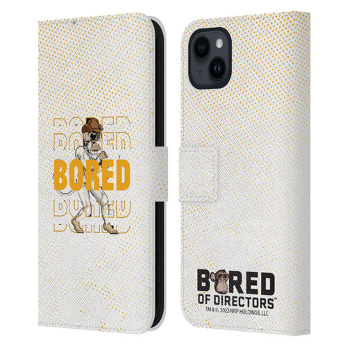 Bored of Directors Key Art Bored Leather Book Wallet Case Cover For Apple iPhone 15 Plus