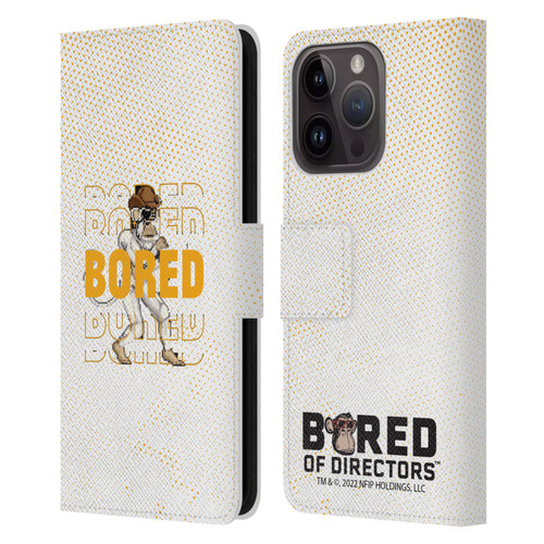 Bored of Directors Key Art Bored Leather Book Wallet Case Cover For Apple iPhone 15 Pro