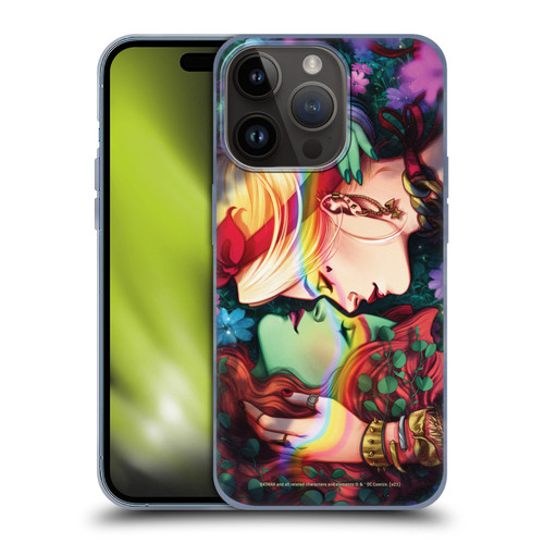Batman DC Comics Gotham City Sirens Poison Ivy & Harley Quinn Soft Gel Case for Apple iPhone 15 Pro