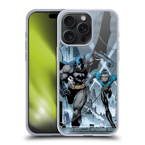 Batman DC Comics Hush #615 Nightwing Cover Soft Gel Case for Apple iPhone 15 Pro Max