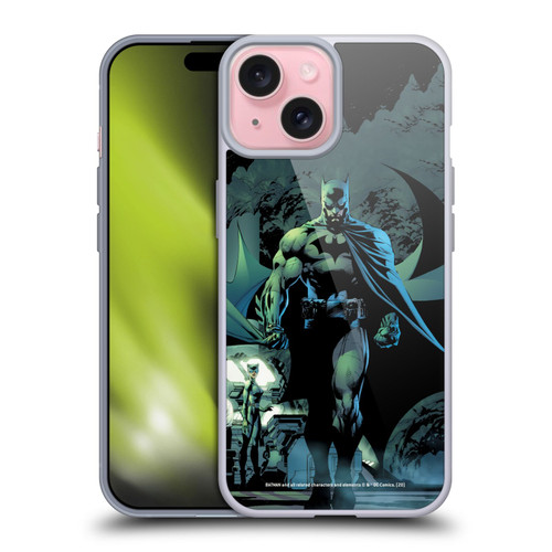 Batman DC Comics Iconic Comic Book Costumes Hush Catwoman Soft Gel Case for Apple iPhone 15