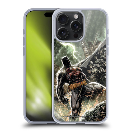 Batman DC Comics Iconic Comic Book Costumes Batman Eternal Soft Gel Case for Apple iPhone 15 Pro Max