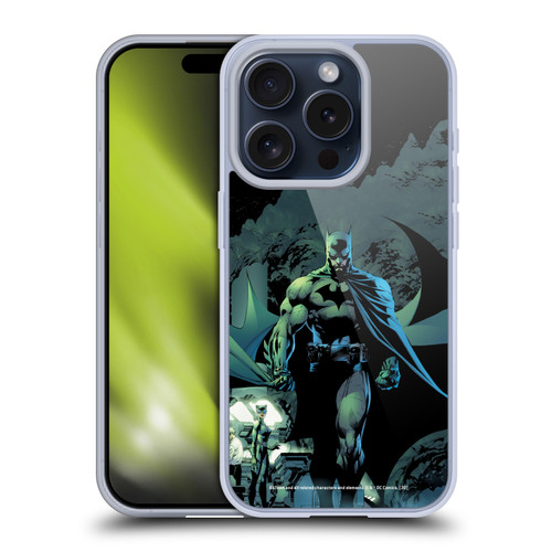 Batman DC Comics Iconic Comic Book Costumes Hush Catwoman Soft Gel Case for Apple iPhone 15 Pro