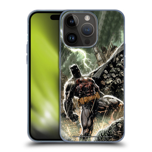 Batman DC Comics Iconic Comic Book Costumes New 52 Bat family Soft Gel Case for Apple iPhone 15 Pro