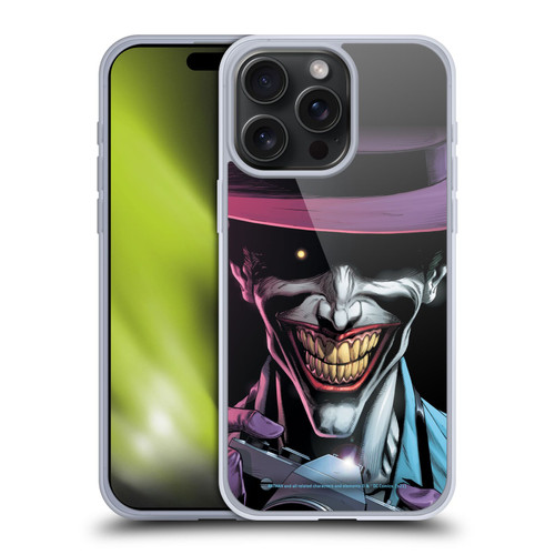 Batman DC Comics Three Jokers The Comedian Soft Gel Case for Apple iPhone 15 Pro Max