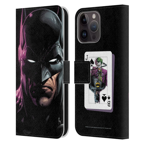 Batman DC Comics Three Jokers Batman Leather Book Wallet Case Cover For Apple iPhone 15 Pro Max