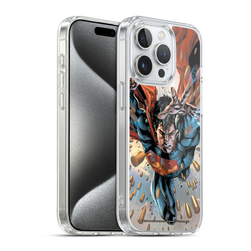Superman DC Comics Comic Book Art Adventures Of Superman #3 Soft Gel Case for Apple iPhone 15 Pro & MagSafe