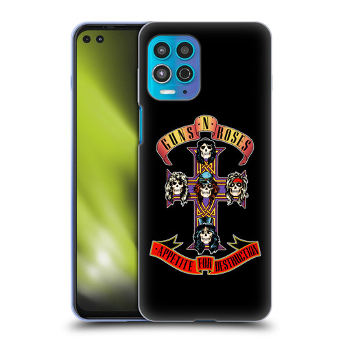 Guns N' Roses Key Art Appetite For Destruction Soft Gel Case for Motorola Moto G100