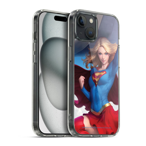 Superman DC Comics Supergirl Comic Art #12 Variant Soft Gel Case for Apple iPhone 15 Plus & MagSafe