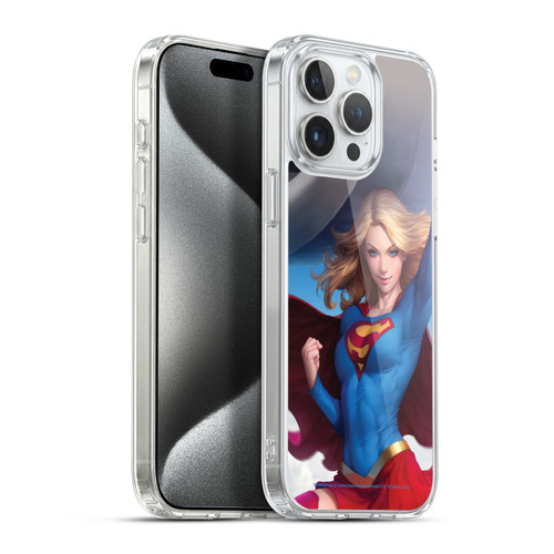Superman DC Comics Supergirl Comic Art #12 Variant Soft Gel Case for Apple iPhone 15 Pro Max & MagSafe