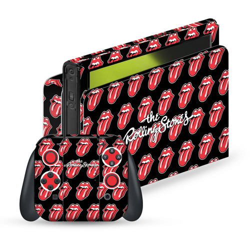 The Rolling Stones Art Licks Tongue Logo Vinyl Sticker Skin Decal Cover for Nintendo Switch OLED