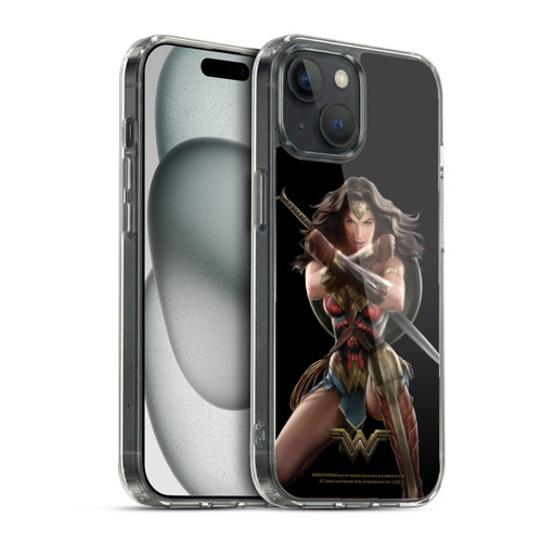 Wonder Woman Movie Character Art Bracelets Of Submission Soft Gel Case for Apple iPhone 15 & MagSafe