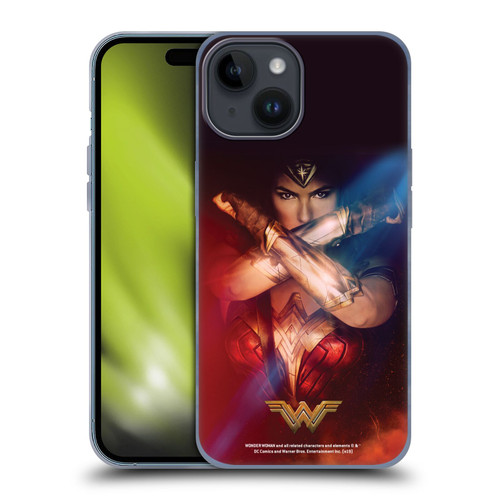 Wonder Woman Movie Posters Bracelets Of Submission 2 Soft Gel Case for Apple iPhone 15