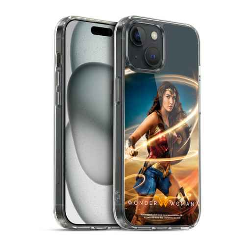 Wonder Woman Movie Posters Lasso Of Truth Soft Gel Case for Apple iPhone 15 & MagSafe