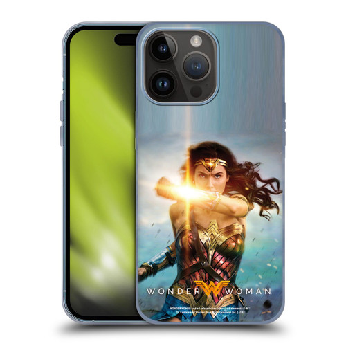 Wonder Woman Movie Posters Bracelets Of Submission Soft Gel Case for Apple iPhone 15 Pro Max