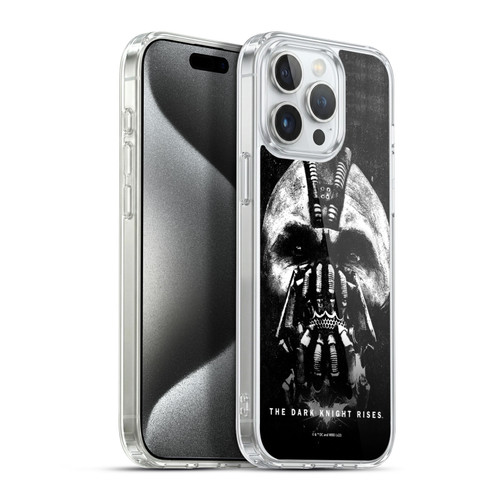 The Dark Knight Rises Key Art Bane Soft Gel Case for Apple iPhone 15 Pro Max & MagSafe