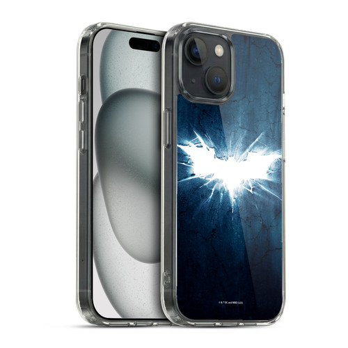 The Dark Knight Rises Logo Grunge Soft Gel Case for Apple iPhone 15 & MagSafe