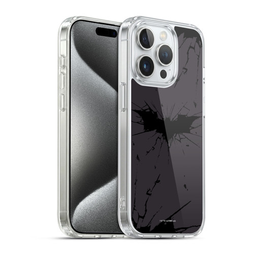 The Dark Knight Rises Logo Black Soft Gel Case for Apple iPhone 15 Pro & MagSafe