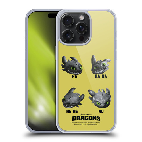 How To Train Your Dragon II Hiccup And Toothless Haha No Soft Gel Case for Apple iPhone 15 Pro Max