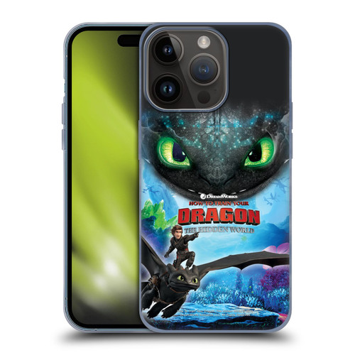 How To Train Your Dragon III The Hidden World Hiccup & Toothless Soft Gel Case for Apple iPhone 15 Pro
